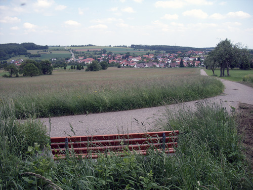 Ruhebank am Katzenbuckel