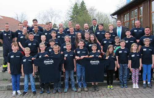 T-Shirts für die Jugendfeuerwehr Waldbrunn