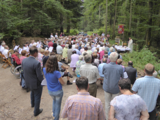 Waldgottesdienst zum Priesterjubiläum