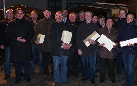 KP Ehrungen Weihnachtliches Dorffest