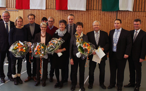 Sportliche und gesellschaftliche Verdienste gewürdigt