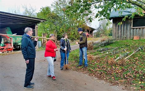 NABU Waldbrunn erhält Streuobstwiesen