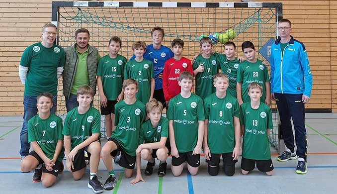 Handball-D-Jugend gewinnt souverän