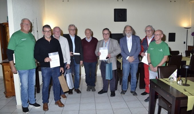 Siedlergemeinschaft ehrt treue Mitglieder