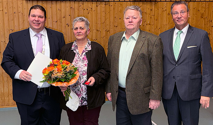 Landesehrennadel für Reintraud Lenz